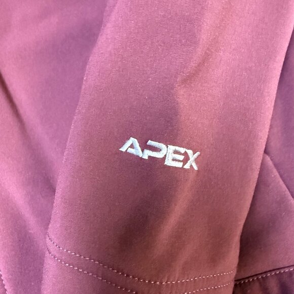 The North Face Apex Softshell Jacket Women’s Medium Dark Burgundy EUC - Picture 4 of 8